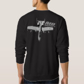 T-shirt Sweatshirt A-10 Thunderbolt II (Dos)