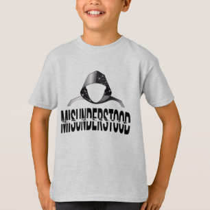 T-shirt Sweatshirt à capuche Glitch Incompris Fantôme