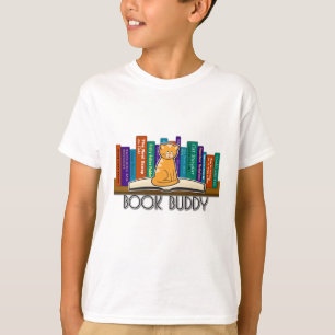 T-shirt Sweatshirt d'ami de livre de chat
