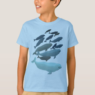 T-shirt Sweatshirt de baleines Beluga de garçon Baby Belug
