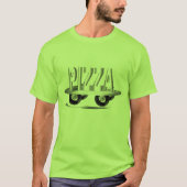 T-shirt Sweatshirt de service de pizza (Devant)