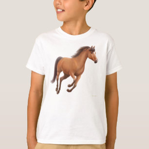 T-shirt Sweatshirt des enfants de la baie Galloping
