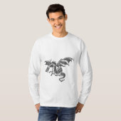 T-shirt Sweatshirt Dragon foncé (Devant entier)