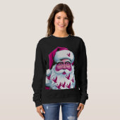 T-shirt Sweatshirt femme mignonne Père Noël (Devant entier)