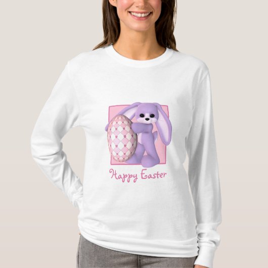 T-shirt Sweatshirt heureux Hoody d'oeufs de lapin de (Devant)