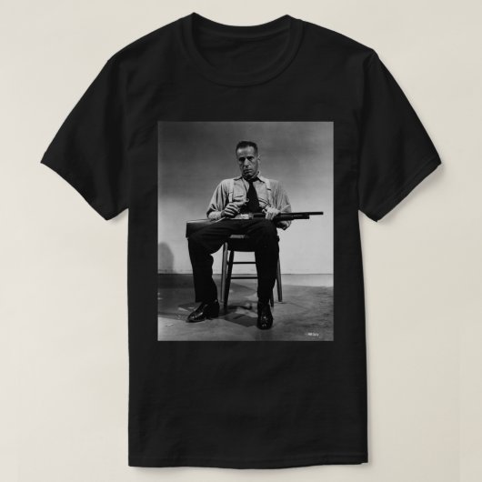 T-shirt Sweatshirt léger Humphrey Bogart (Design devant)