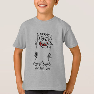 T-shirt Sweatshirt personnalisé de monstre de bande