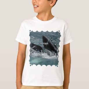 T-shirt Sweatshirt pour enfants de baleines à bosse
