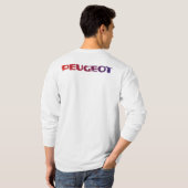 T-shirt Sweatshirt rétro cool Peugeot (Dos entier)