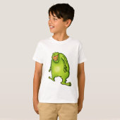 T-shirt Sweatshirt riant de monstre (Devant entier)