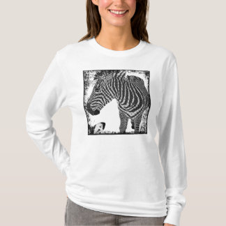 T-shirt Sweatshirt vintage de zèbre