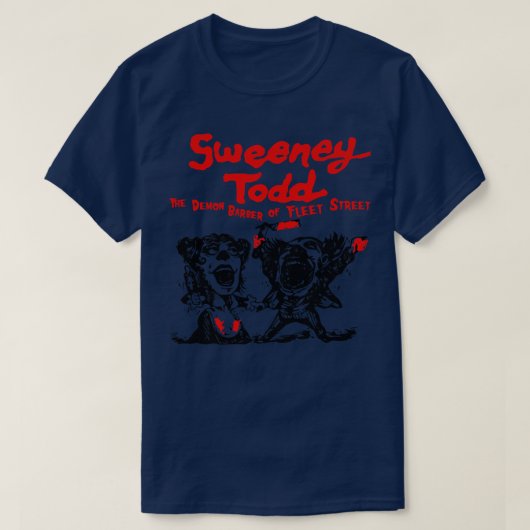 T-shirt Sweeney Todd (Design devant)