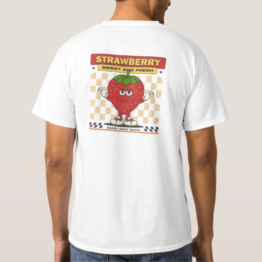 T-shirt Sweet and Fresh Strawberry Tee (Dos)