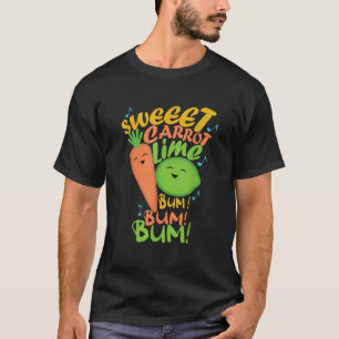 T-shirt Sweet Carrot Lime Bum Bum Bum Paroles amusantes Ka