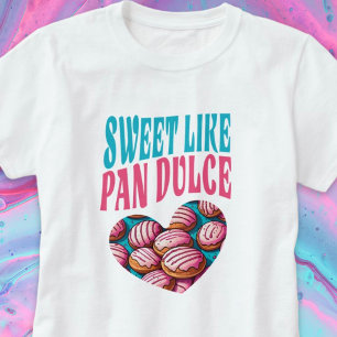 T-shirt Sweet comme Pan Dulce Coeur Concha Chemise