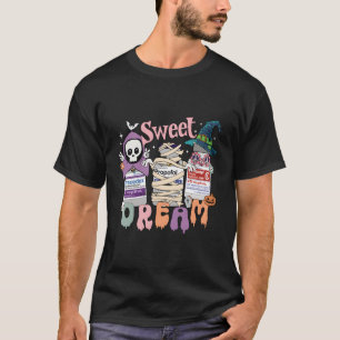 T-shirt Sweet Dream Team Intensive Scare Unit Icu Rn Nurse