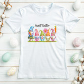 T-shirt Sweet Easter Gnome, Joyeux Pâques