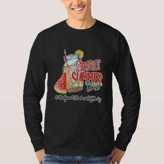 T-shirt Sweet Eté Enseignant hors service 4e année Enseign