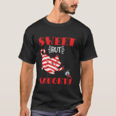 T-shirt Sweet Naughty List Chat Hot Choco CollectionKitten (Devant)
