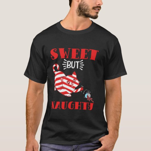 T-shirt Sweet Naughty List Chat Hot Choco CollectionKitten (Devant)