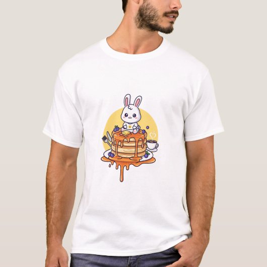 T-shirt Sweet Pancake Bunny (Devant)