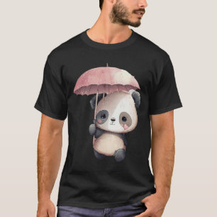 T-shirt Sweet Panda Bear Valentines Jour 6