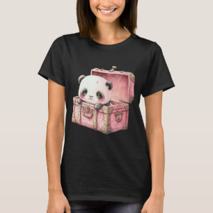 T-shirt Sweet Panda Bear Valentines Jour 9