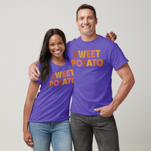 T-shirt Sweet Potato Grouchy Potato (Unisexe)