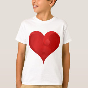 T-shirt Sweet Red Valentine Love Heart