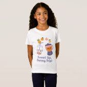 T-Shirt Sweet Sip, Sunny Trip – Kawaii Summer Smoothy (Devant entier)