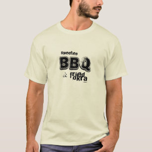 T-shirt sweetea, BBQ et gombo frit