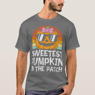 T-shirt Sweetest Pumpkin In The Patch Women Halloween Todd