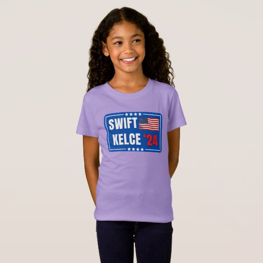 T-Shirt Swift Kelce 24 (Devant entier)