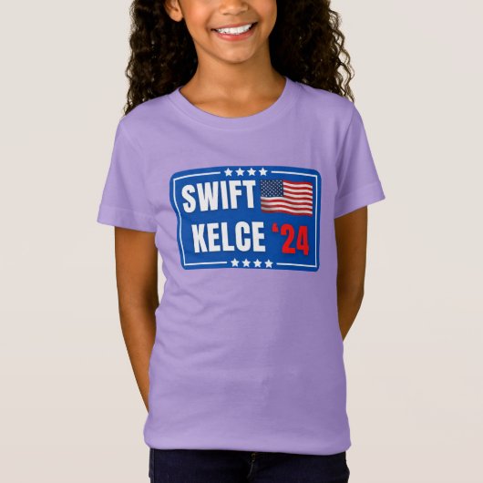 T-Shirt Swift Kelce 24 (Devant)