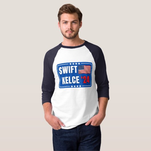T-shirt Swift Kelce 24 (Devant entier)