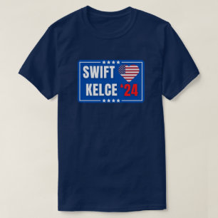 T-shirt Swift Kelce 24 Heart