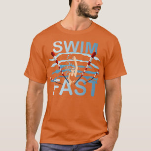T-shirt Swim Baignade Rapide Compétitivité Freestyle Femme