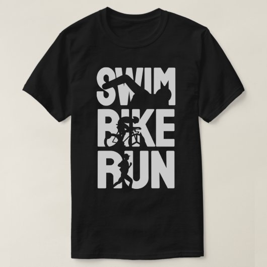 T-shirt Swim Bike (Design devant)