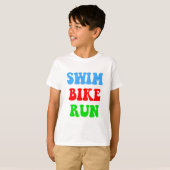 T-shirt Swim Bike (Devant entier)