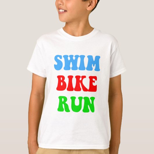 T-shirt Swim Bike (Devant)