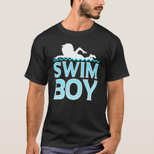 T-shirt Swim Boy 16 (Devant)