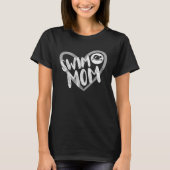 T-shirt Swim Mom Float Heart (Devant)