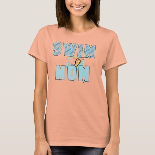 T-SHIRT SWIM MOM LADIES (Devant)