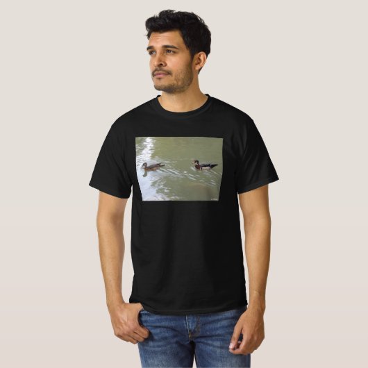 T-shirt Swimming Ducks  (Devant entier)