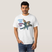 T-shirt SWIMMING WITH VLADIMIR PUTIN - ВладимирПутин (Devant entier)