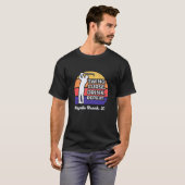 T-shirt Swing Curse Drink Repeat Conception de golf de Myr (Devant entier)