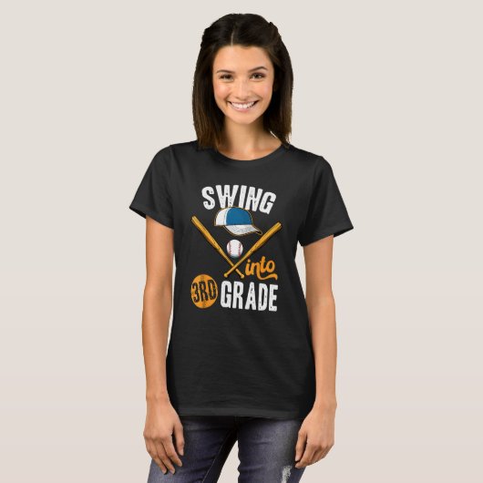 T-shirt Swing in 3e Grade Kids First Day Back To School (Devant entier)