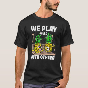 T-shirt Swinger Nous Jouons Bien Avec D'Autres Swinger Pin