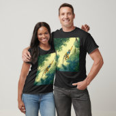 T-shirt Swinning Squirrel Monkey Jungle (Unisexe)