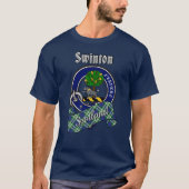 T-shirt Swinton Clan Badge & Tartan (Devant)